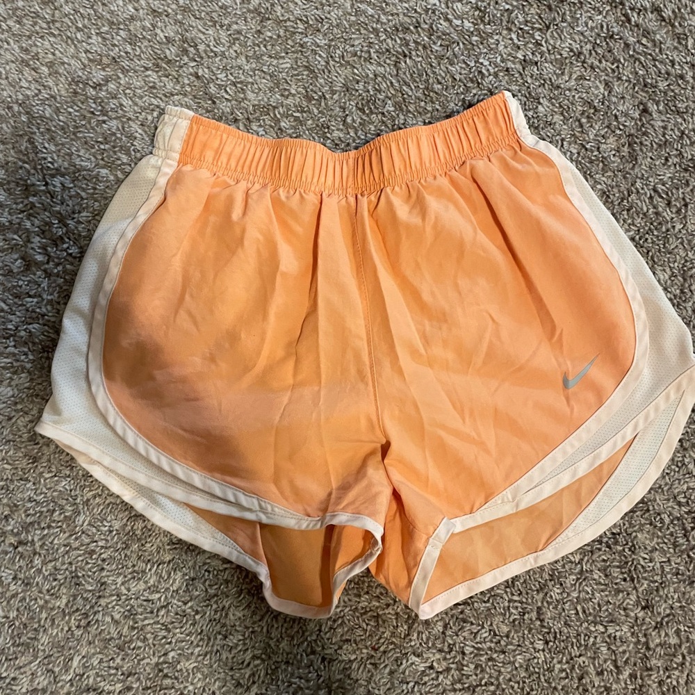 Nike Women's Orange Running Shorts